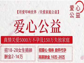 正镶白旗捐卵助孕生子 爱心志愿者招募